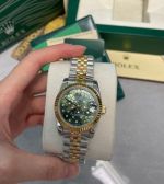 Rolex Datejust Replica with Two-tone Imported Citizen Movement 904L Steel 31*12mm Women Replica Watch